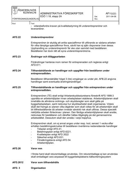 Administrativa föreskrifter.pdf - Askersunds kommun