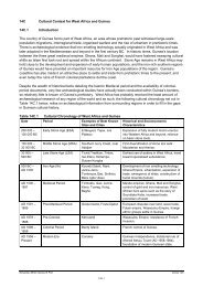 Annex 14C: Cultural Context for West Africa and Guinea - Rio Tinto ...