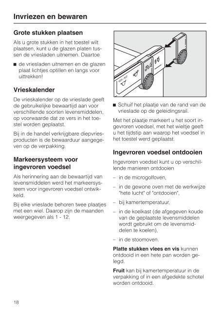 Gebruiks- en montageaanwijzing vrijstaande ... - miele Miele