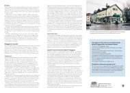 Historia Bebyggelsens karaktär Skydd för kulturhistoriskt värdefull ...