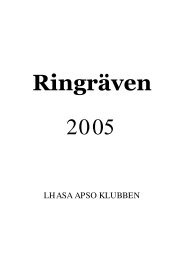 Ringräven 2005 - Svenska Lhasa Apso Klubben