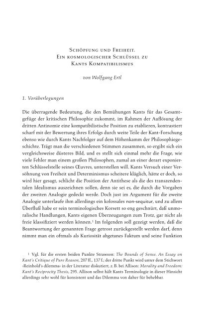 Kants Metaphysik und Religionsphilosophie