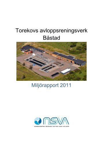 Torekovs avloppsreningsverk Båstad - NSVA