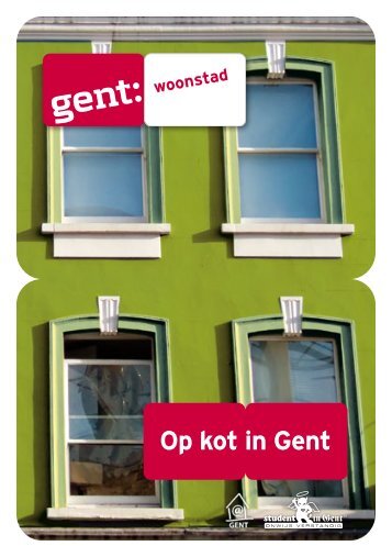 Folder Op kot in Gent - Kot@Gent