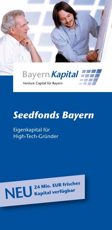 Seedfonds Bayern - Bayern Kapital