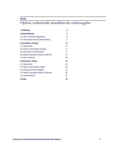 Skandinavisk sammenligning