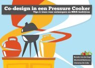 Co-design in een Pressure Cooker - Syntens