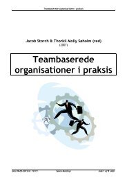 Teambaserede organisationer