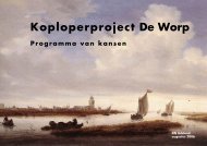 Koploperproject De Worp - Nirov