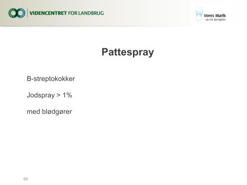 Smittebeskyttelse og smittebrydning i Lely robotter specielt med ...