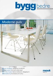 Moderne gulv - Weber