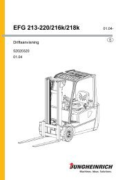 EFG 213-220/216k/218k - Jungheinrich