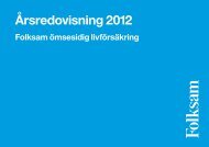 Årsredovisning 2012 - Folksam