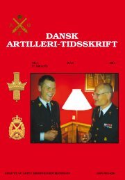 DAT nr. 2 - 2011 - Artilleriofficersforeningen