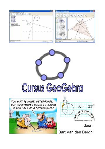 Cursus GeoGebra - Tripod