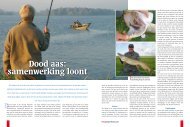 Dood aas: samenwerking loont - Dutch Fishing Adventures