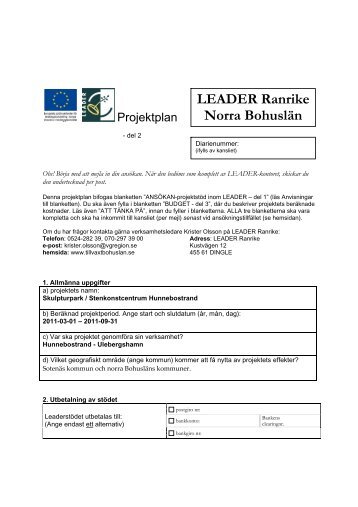 LEADER Ranrike Norra Bohuslän