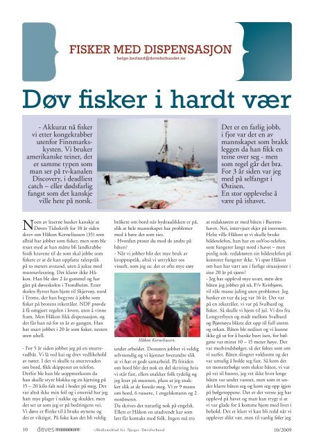 2009-10 DT.pdf - Norges Døveforbund