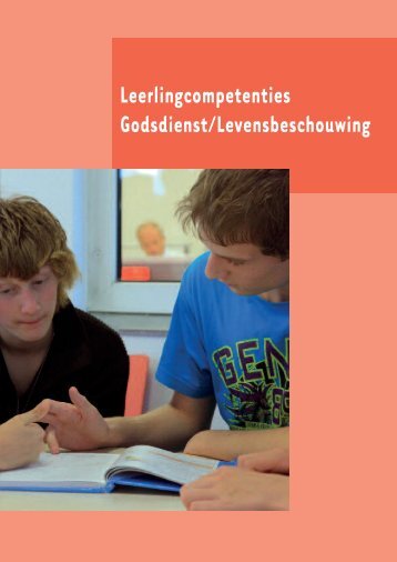 Leerlingcompetenties Godsdienst/Levensbeschouwing - Besturenraad