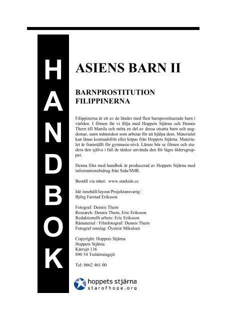 Asiens Barn II - Handbok.pdf - Kids With Integrity - Hem