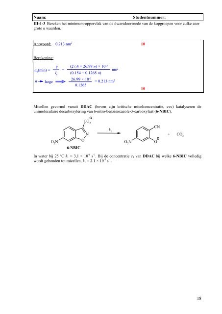 34 Internationale Chemie Olympiade Groningen, woensdag, 10 juli ...