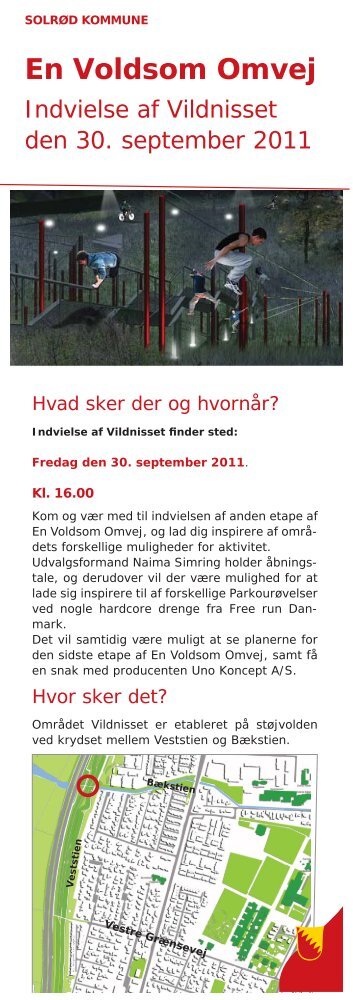 Flyer til indvielse af Vildnisset_En Voldsom Omvej.pdf - En god omvej