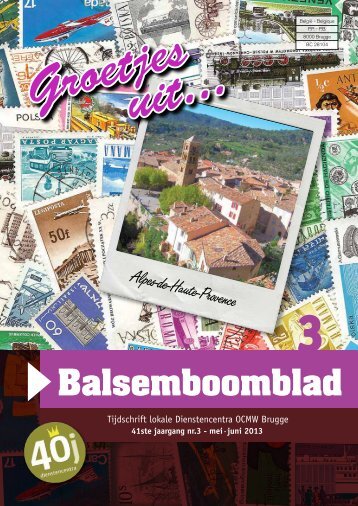 Balsemboomblad - Dienstencentra Brugge