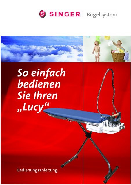 Anleitungsbuch Bügeltisch Lucy