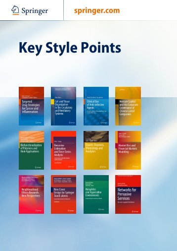 Key Style Points - Springer