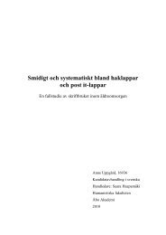 Smidigt och systematiskt bland haklappar och post it-lappar - Lärum