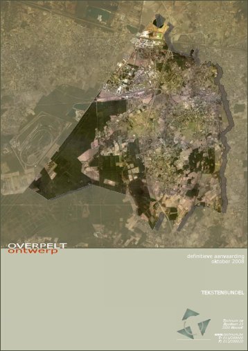 9.3 agrarische structuur - Gemeente Overpelt