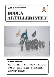 Del 1 - Bodenartilleristen