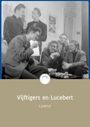 Lesbrief « Vijftigers en Lucebert - Taalgericht Vakonderwijs