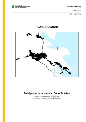 Södra Boviken (pdf, nytt fönster - Skellefteå kommun