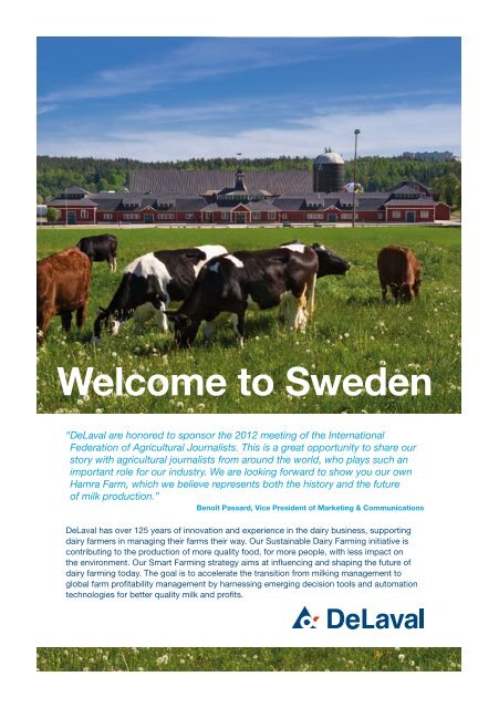 Sweden! - International Federation of Agricultural Journalists