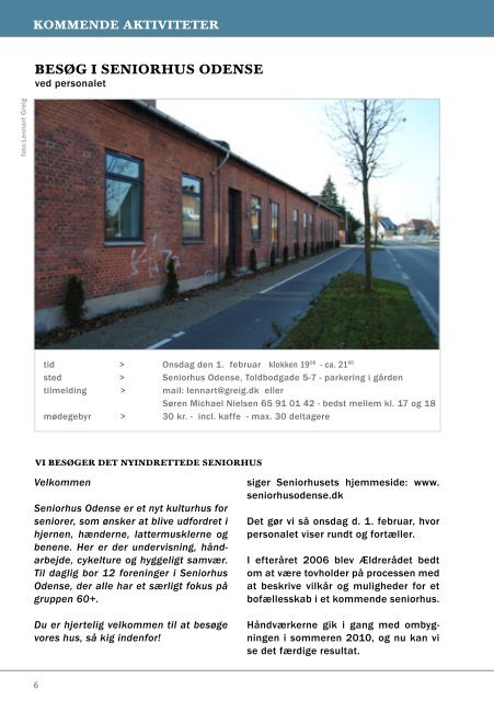 januar 2012 36. årgang - Byforeningen for Odense