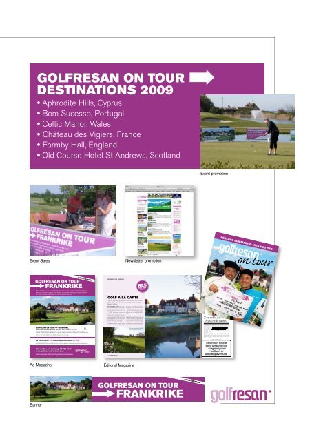 scandinavia's leading marketplace for the golf travel business
