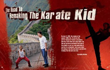 On June 11, 2010, the remake of the popular 1980s film, The Karate ...