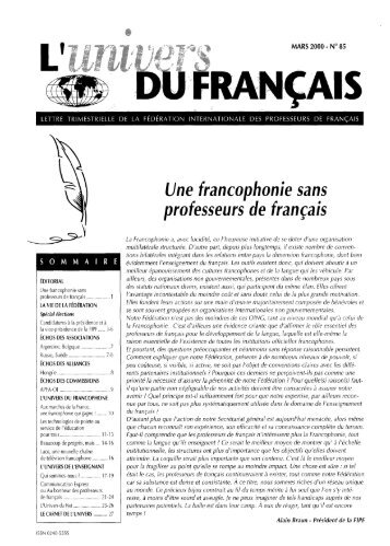 lANÇAIS - Fédération Internationale des professeurs de français