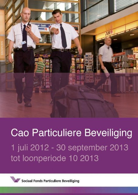 Download de cao-tekst (pdf) - CNV Dienstenbond