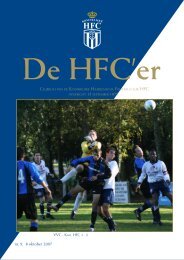 nr. 9. 8 oktober 2007 - Koninklijke HFC