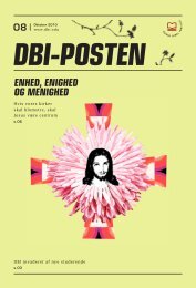 dbi-posten enhed, enighed og menighed - Dansk Bibel-Institut