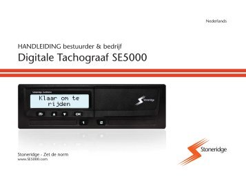 Digitale Tachograaf SE5000 - Se5000.com