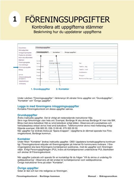 Manual Bidragsansökan.pdf - Borlänge kommun