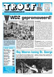 WDZ gepromoveerd! - Weekblad Troef
