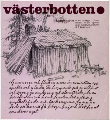 ob JU ¿a (xXT^l Xrcrrj^ Jru y&xJi - Västerbottens museum