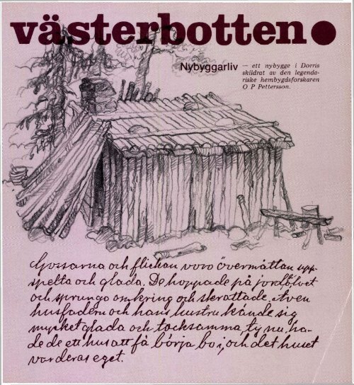 ob JU ¿a (xXT^l Xrcrrj^ Jru y&xJi - Västerbottens museum