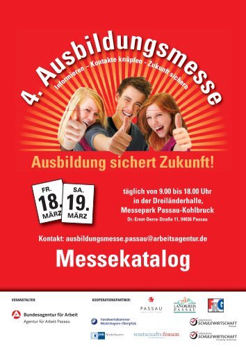 Messekatalog Ausbildung sichert Zukunft! - Wirtschaftsforum Passau