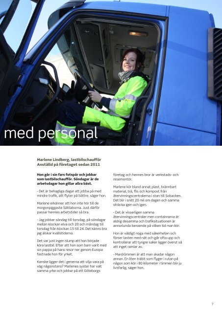 Personal 2011 - Borås Energi och Miljö