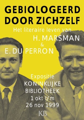 het literaire leven van H. Marsman & E. du Perron [PDF]